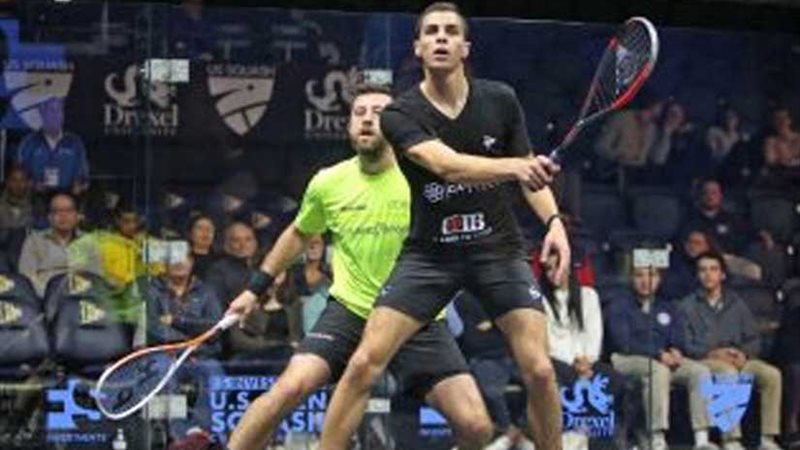 على فرج يتأهل لنصف