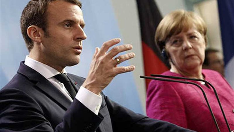 ماكرون وميركل يلتقيان