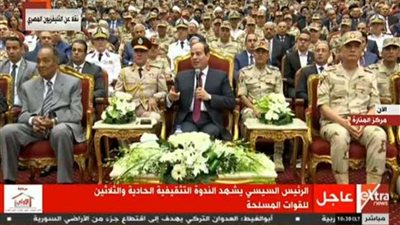 الرئيس السيسي: الفترة الماضية كان الهدف منها الإساءة للجيش والتشكيك في قدراته