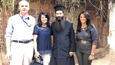 وزيرة السياحة تزور الأماكن السياحية بسانت كاترين وتلتقي الأهالي