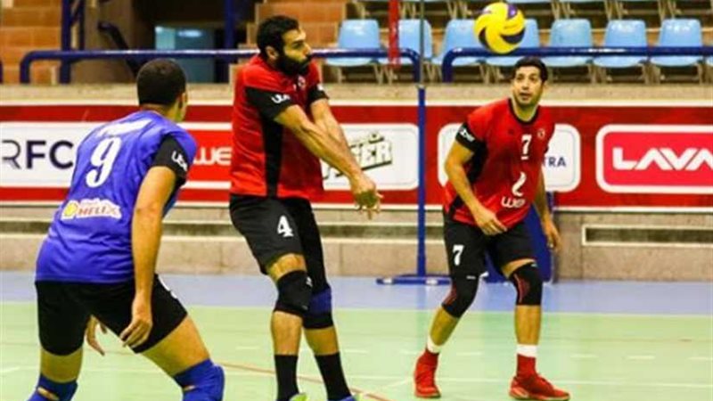 رجال طائرة الأهلي