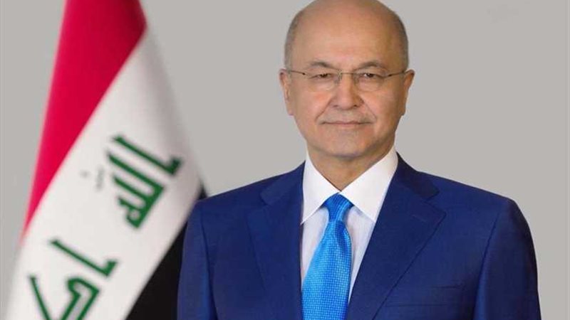 الرئيس العراقي يطالب