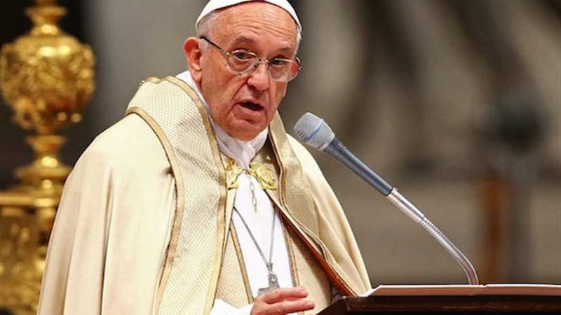 بابا الفاتيكان  يدعو
