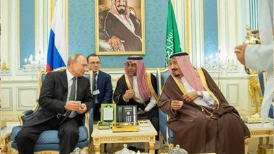 الملك سلمان: نتطلع للعمل مع روسيا لتحقيق الأمن ومحاربة الإرهاب