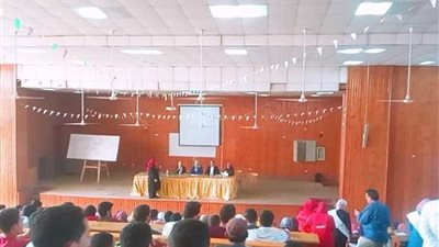 صندوق مكافحة الإدمان يشارك في الأسبوع البيئي لجامعة المنوفية