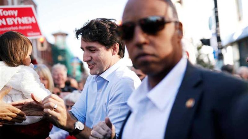 ترودو يواصل حملته