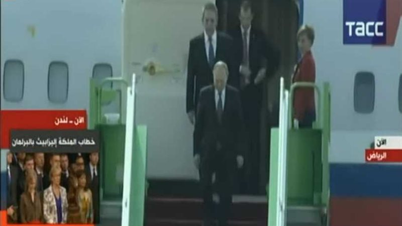 الرئيس الروسي يصل