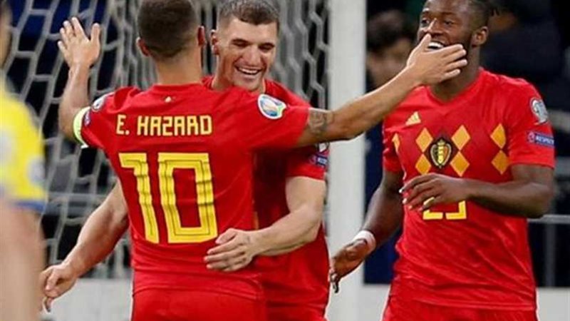منتخب بلجيكا يواصل