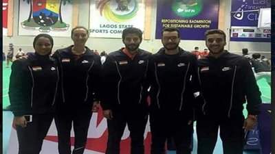 47 لاعبا في قائمة منتخب الريشة الطائرة ببطولة مصر الدولية