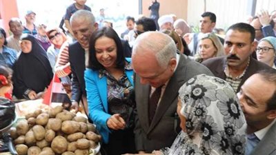 محافظ الجيزة: 116 باكية وفرشا للبائعين بسوق زنين الحضاري