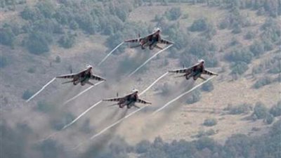 مقاتلات الجيش الليبي تدمر غرفة عمليات 