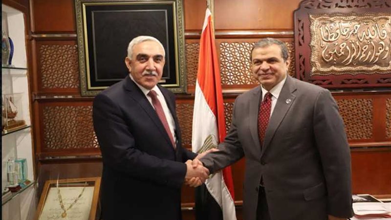 سعفان يبحث مع سفير