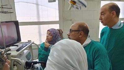 افتتاح وحدة مناظير الجهاز الهضمي بمستشفى أسيوط العام