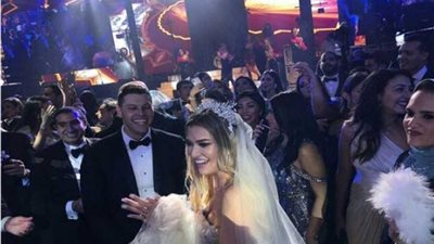 هاني شاكر يحتفل بزفاف نجله بحضور النجوم