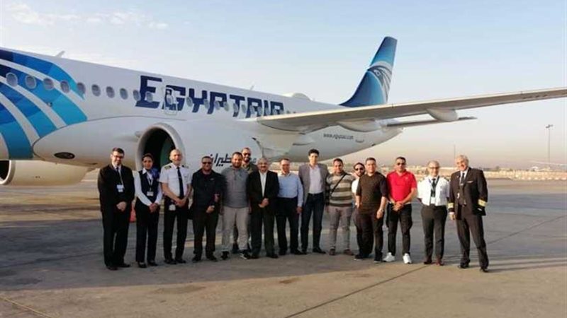 مصر للطيران تتسلم