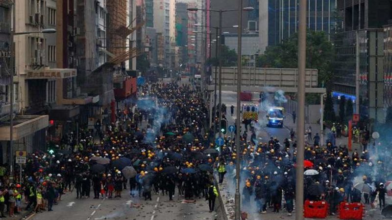 استمرار المظاهرات