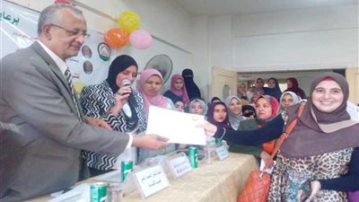 الحفل السنوي لاستقبال المستجدات وتكريم المتفوقات بالاقتصاد المنزلي بالأزهر