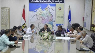 تواصل انعقاد غرفة العمليات والأزمات بمحافظة البحيرة