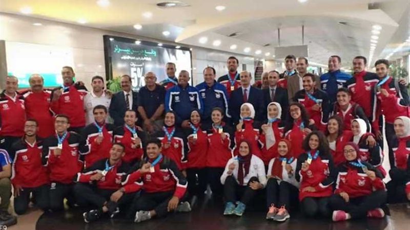 نيابة عن وزير الرياضة