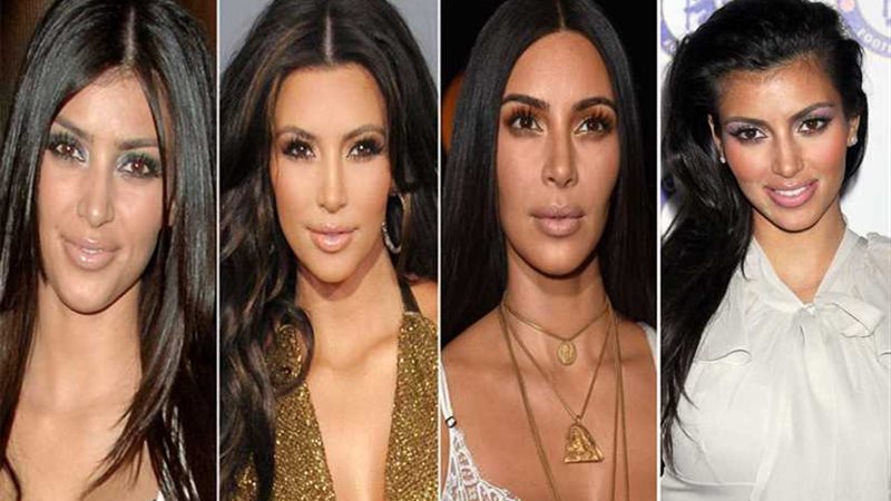وجه كيم كارداشيان