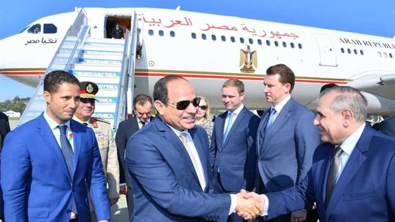 عاجل.. وصول الرئيس