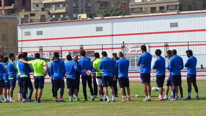 الزمالك يتدرب على