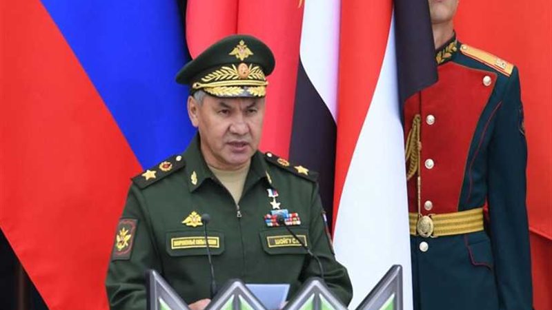 وزير الدفاع الروسي: