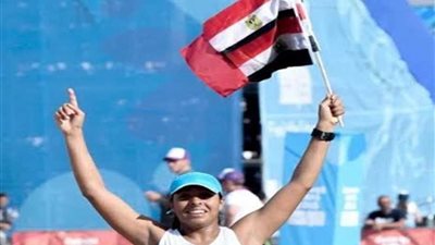 سلمى أيمن تتوج ببرونزية الخماسي الحديث بالمونديال العسكري