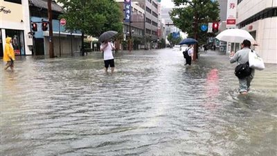 اليابان: إجلاء ألف شخص شرق البلاد بسبب الأمطار الغزيرة