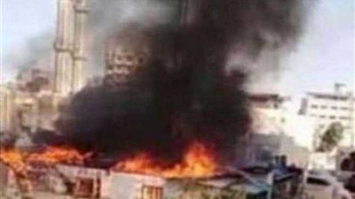 إخماد حريق بغرفة ملابس سائقي القطارات ببني سويف