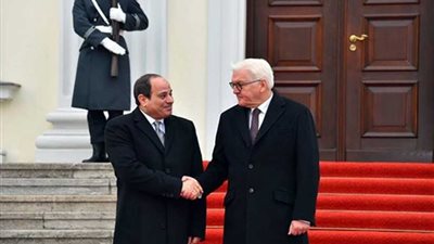 عاجل ..الرئيس الألماني يشيد بدور الرئيس السيسي في حفظ الأمن والتصدى للمشكلات الإقليمية