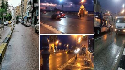 بعد يوم مضنى ..الشوارع أصبحت هكذا
