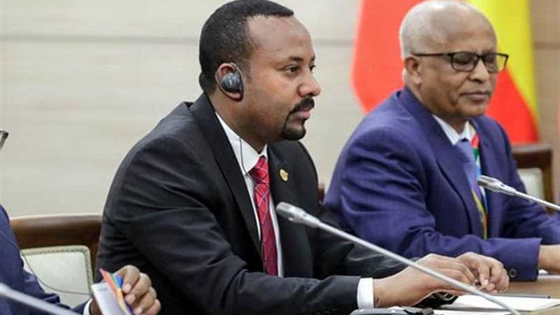 عاجل.. آبى أحمد يلقي