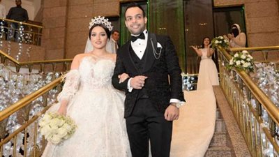 تهنئة بزفاف إسلام أبو المجد ومي القصاص بحضور نجوم الإعلام والفن والرياضة والسياسة