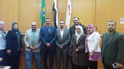 اجتماع لبرنامج دعم الخدمات الصحية للأم والطفل بدعم اليونيسيف والهلال الأحمر بالإسماعيلية