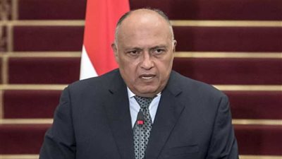 هاتفياً.. شكري مع وزير الخارجية الأمريكي القضايا الاقليمية‎