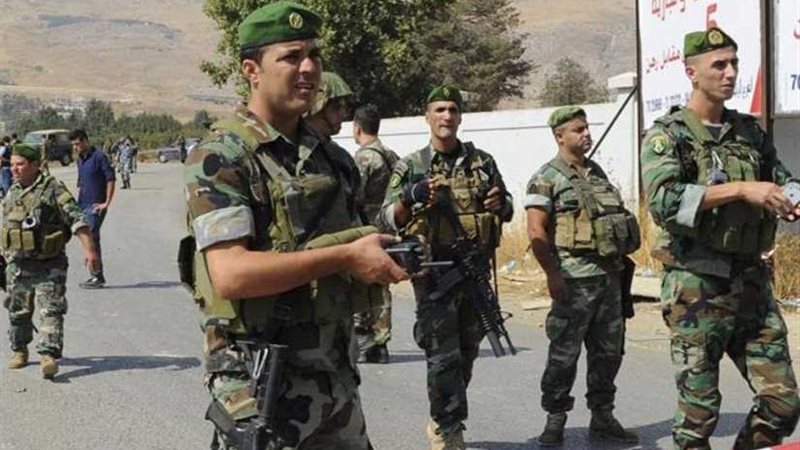 لبنان: اجتماع عسكري