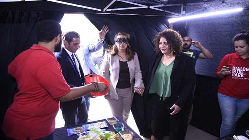 غادة والي تشهد حفل