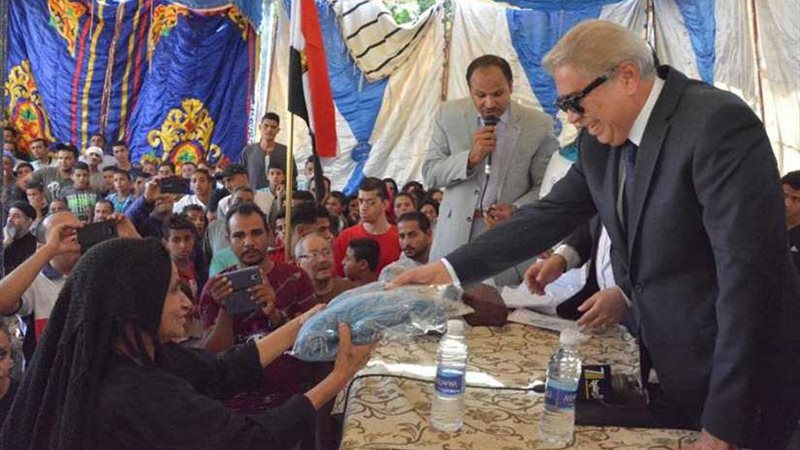 8 أطنان لحوم من الأوقاف