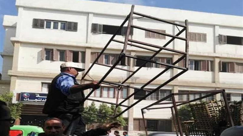 رفع 1082 حالة إشغال