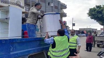 إزالة 502 تعدٍ وأشغال طريق في حملة مكبرة بالبحيرة