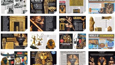 افتتاح معرض الملك توت عنخ آمون يتصدر عناوين الصحف والمجلات البريطانية
