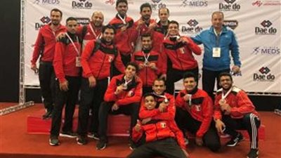 عاجل... بعثة الكاراتيه تعود القاهرة بعد التتويج ببطولة العالم‎