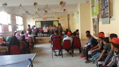 قافلة طبية من جامعة المنيا لـقرية 