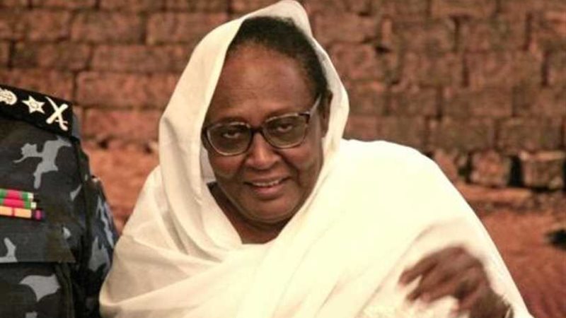 وزيرة خارجية السودان