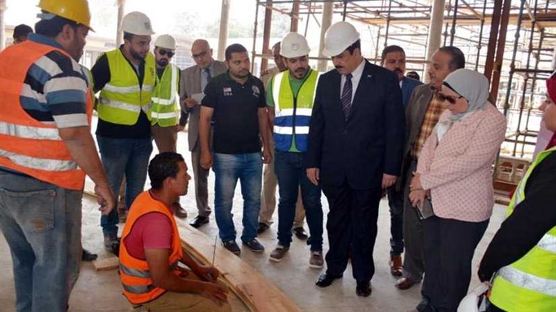 محافظ القليوبية يتفقد