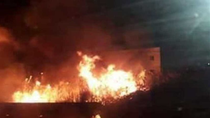 عاجل.. تفحم زوجين