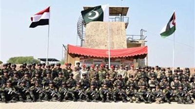 انطلاق فعاليات التدريب المصري الباكستاني الأردني المشترك 