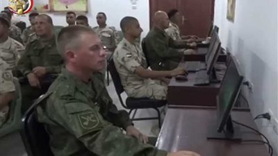 شاهد.. التدريب المصري الروسي المشترك 