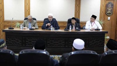 وكيل الأزهر يستقبل وفد علماء مسلمي